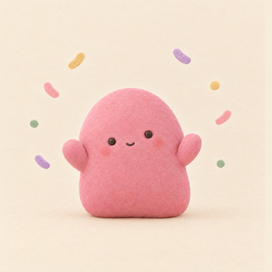 仲間とハイタッチしてチャレンジする